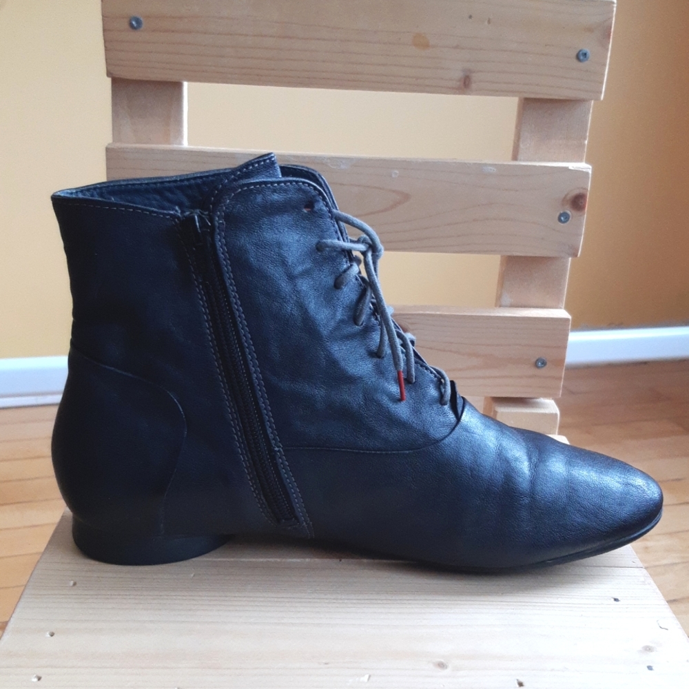THINK! Leather Ankle Boot